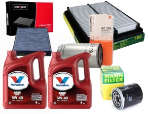 Zestaw filtrów KIA SORENTO I 2.5crdi 