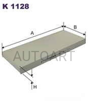 Filtr kabiny K1128 (1388794)