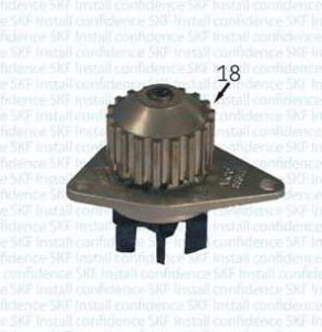 Pompa wody Citroen VKPC83644#1505630 (1388947)