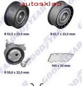 Rozrząd kpl.Opel VKMA05150  K015369 (1389007)