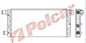 Chłodnica FIAT SEICENTO 1.1 00- 732789#300108A2 (1389442)