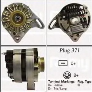 Alternator UNO FIRE 1.0 / 1.1 SEICENTO 1.1 CA350#0608040851#0608040890 (1389131)