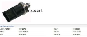 Czujnik cisnienia (CR) COMMON RAIL 0281002405, 0 281 002 405#0281002522 (1389512)