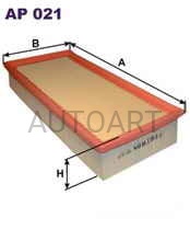 Filtr powietrza AP021 (1389796)