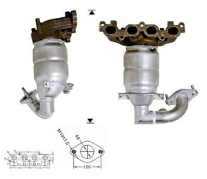 KATALZATOR MONTAŻOWY MAGNAFLOW 72511 FORD FUSION (099-339) (1390179)