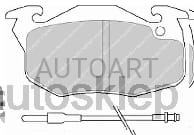 Klocki ham.P CITROEN 12-551 (1390317)