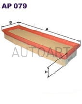 Filtr powietrza Renault AP079 (1389866)