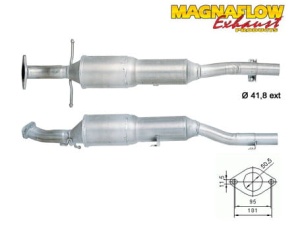 KATALZATOR MONTAŻOWY MAGNAFLOW 82574 FORD FOCUS (1390192)