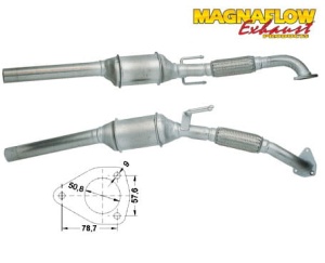 KATALZATOR MONTAŻOWY MAGNAFLOW 80260 SKODA SEAT VW (099-998 (1390185)