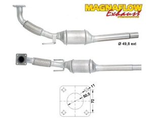 KATALZATOR MONTAŻOWY MAGNAFLOW 87208 SKODA SEAT VW (099-970 (1390195)