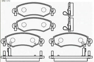 KLOCKI H-CA PRZÓD AGILA 12-907#GDB1420#JPA-885 (1390301)