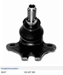 Sworzeń wahacza L/P VW GOLF III GTI/VR6 30780036#LMI101710#4220100 (1394216)