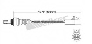 Sonda lambda 0258005717 (1393722)