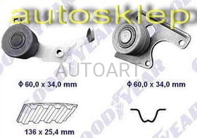 Rozrząd kpl VKMA02341 (1393471)