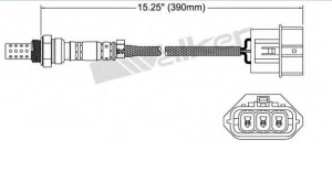 Sonda lambda NISSAN 0258005211 (1393849)