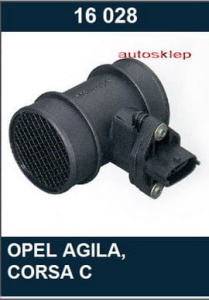 PRZEPŁYWOMIERZ POWIETRZA  0280218031#0986280230#QAP16028#MD86046#MAFS218031 (1392855)