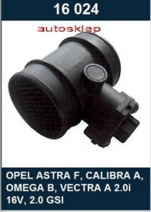 PRZEPŁYWOMIERZ POWIETRZA  MD86069 # 0 280217106#QAP16024#KRAFT1841530 (1392930)