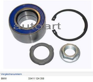 łożysko (zestaw) T BMW 3 E36 316g-318ti 94-00 VKBA3446#502125#CX555#FAG713649330 (1391201)