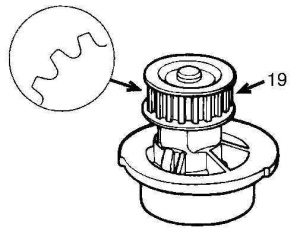 Pompa cieczy chłodzącej OPEL QWP-1105 (1392128)