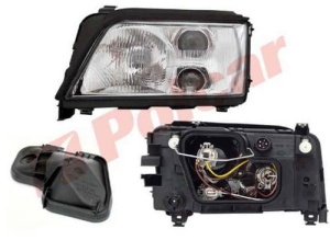 Reflektor P AUDI A6 94-97 H1/H3 1326101E (1393136)