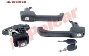 Zestaw klamek z zamkiem bagaznika UNO 3016z-10 (1394980)