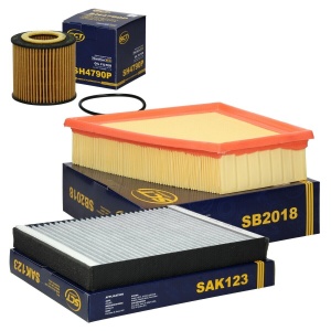 Zestaw filtrów Polo(9N) 1.2 12v 