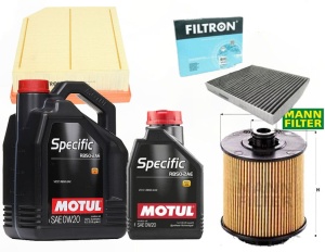 ZESTAW FILTROW VOLVO XC40 T3 +olej