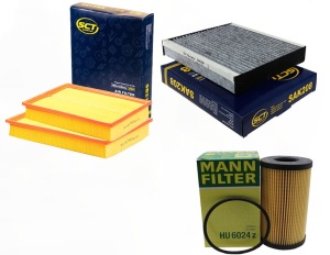 Zestaw filtrów Land Rover Range Rover IV 2.0 P400e Hybrid 