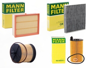 Zestaw filtrów Toyota  Rav 4  IV 2.0D 2015-2018 