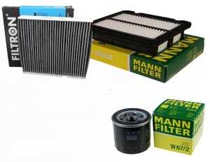 Zestaw filtrów Suzuki VITARA 1.0  +olej