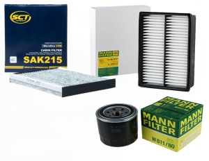 Zestaw filtrów Mazda CX-7(ER) 2.2 MZR-CD 