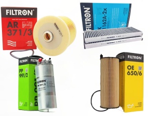 Zestaw filtrow AUDI A6 (C6) 3.0tdi 