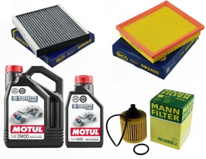 Zestaw filtrów Toyota  Lexus CT200 +OLEJ  