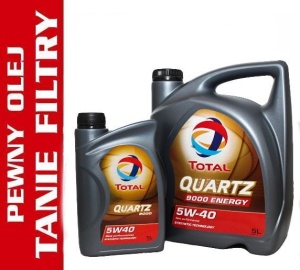 OLEJ TOTAL-QUARTZ 9000 5W40 1L