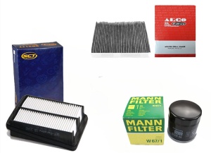 Zestaw filtrów Nissan X-Trail (T32)1.6 DIG-T