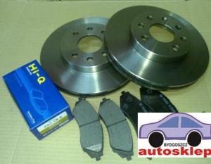 Tarcze +klocki Nubira CHEVROLET  Sakura  Bydgoszcz
