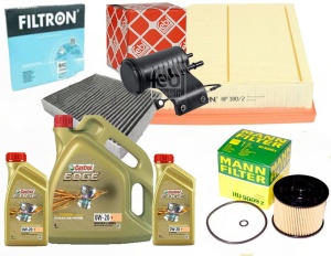 ZESTAW FILTROW VOLVO XC40  1.5 T3 +OLEJ  