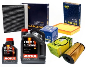 Zestaw filtrów Land Rover Discovery III 2.7TD  dpf