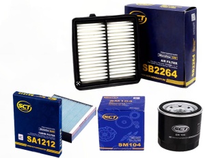 Zestaw filtrów Honda CITY 1.4 16V +OLEJ