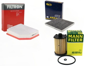 ZESTAW FILTROW VOLVO S90II B4 B5 B6 T8