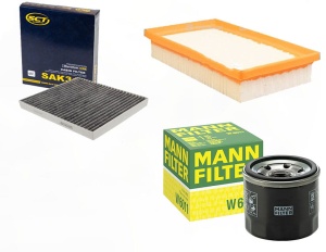 Zestaw filtrów Toyota Camry (V7, VA7, VH7)2.5 Hybrid 