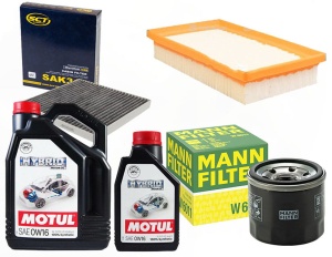 Zestaw filtrów Toyota Camry 2.5 Hybrid od2017