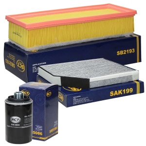 ZESTAW FILTRÓW AUDI A4 (B8) 2.0 TFSI