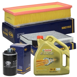 ZESTAW FILTRÓW AUDI A4 (B8) 2.0 TFSI +OLEJ