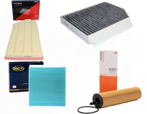 Zestaw filtrów Mercedes E (W213 )	E 200 D