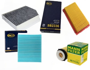 Zestaw filtrów Mercedes E (W213 )E180.E200.E300.E350
