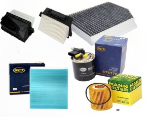 Zestaw filtrów Mercedes E (W213 )E 350 D 4matic E 350 D 
