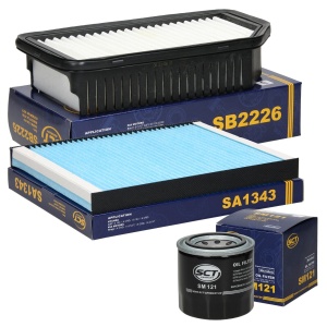 Zestaw filtrów Kia Wenga (YN)1,4 1.6 CVVT 2010-2018