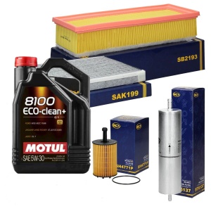 Zestaw filtrów Audi A4 A5 Q5 (8K B8 ) 08/12 +OLEJ 