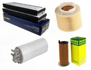 Zestaw filtrow Audi A6 (4F) 2.7 3.0tdi od  2008